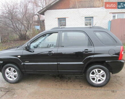 Черный Киа Sportage, объемом двигателя 2 л и пробегом 213 тыс. км за 7700 $, фото 5 на Automoto.ua