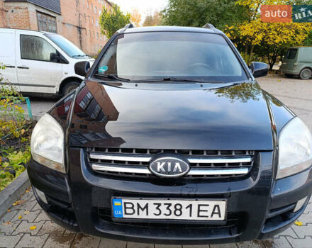Чорний Кіа Sportage, об'ємом двигуна 1.98 л та пробігом 232 тис. км за 7900 $, фото 2 на Automoto.ua