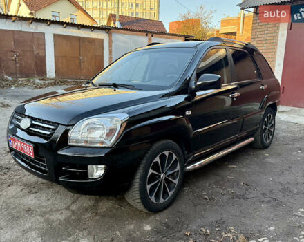 Черный Киа Sportage, объемом двигателя 2 л и пробегом 159 тыс. км за 7650 $, фото 4 на Automoto.ua