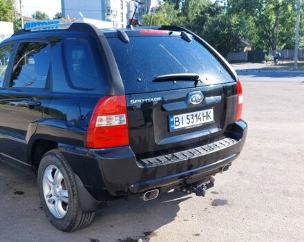 Черный Киа Sportage, объемом двигателя 2 л и пробегом 208 тыс. км за 7500 $, фото 3 на Automoto.ua