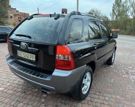 Чорний Кіа Sportage, об'ємом двигуна 2 л та пробігом 180 тис. км за 6700 $, фото 9 на Automoto.ua