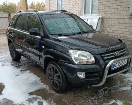 Черный Киа Sportage, объемом двигателя 2 л и пробегом 187 тыс. км за 7500 $, фото 5 на Automoto.ua