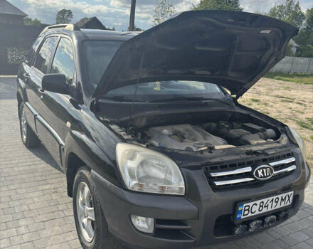 Черный Киа Sportage, объемом двигателя 2 л и пробегом 300 тыс. км за 6800 $, фото 11 на Automoto.ua