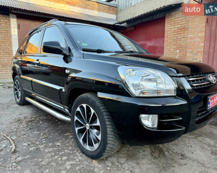 Черный Киа Sportage, объемом двигателя 2 л и пробегом 159 тыс. км за 7650 $, фото 3 на Automoto.ua