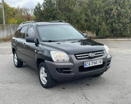 Черный Киа Sportage, объемом двигателя 2 л и пробегом 202 тыс. км за 6500 $, фото 2 на Automoto.ua