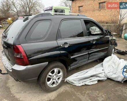Черный Киа Sportage, объемом двигателя 1.99 л и пробегом 219 тыс. км за 3300 $, фото 3 на Automoto.ua