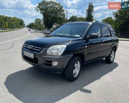 Чорний Кіа Sportage, об'ємом двигуна 1.98 л та пробігом 200 тис. км за 7900 $, фото 3 на Automoto.ua