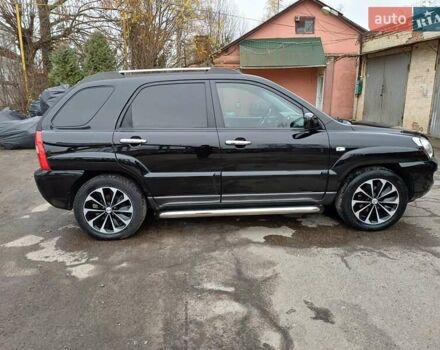 Черный Киа Sportage, объемом двигателя 2 л и пробегом 160 тыс. км за 7777 $, фото 8 на Automoto.ua