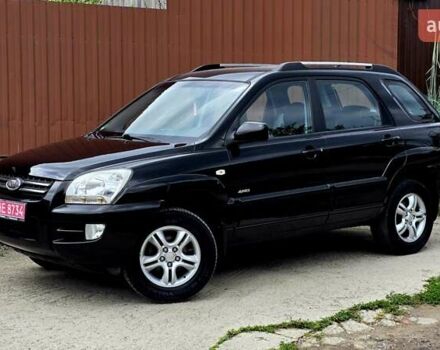Чорний Кіа Sportage, об'ємом двигуна 2 л та пробігом 172 тис. км за 7999 $, фото 2 на Automoto.ua