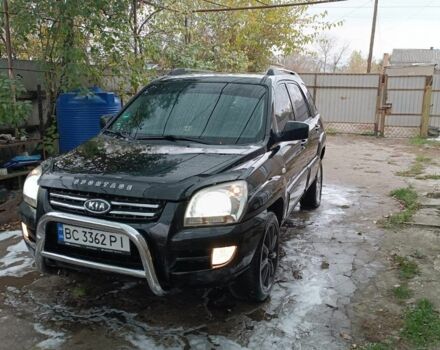 Черный Киа Sportage, объемом двигателя 2 л и пробегом 187 тыс. км за 7500 $, фото 7 на Automoto.ua