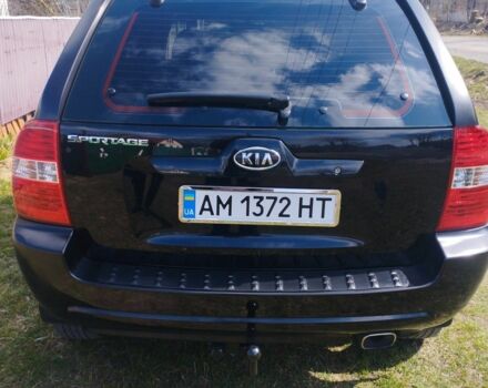 Черный Киа Sportage, объемом двигателя 2 л и пробегом 186 тыс. км за 8500 $, фото 1 на Automoto.ua