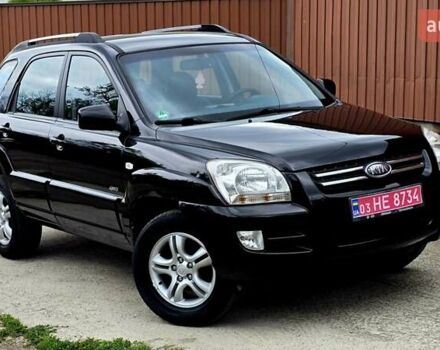 Чорний Кіа Sportage, об'ємом двигуна 2 л та пробігом 172 тис. км за 7999 $, фото 8 на Automoto.ua