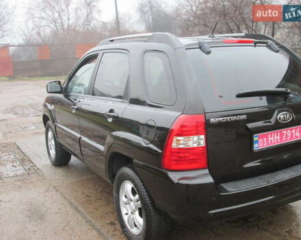 Черный Киа Sportage, объемом двигателя 2 л и пробегом 213 тыс. км за 7700 $, фото 4 на Automoto.ua