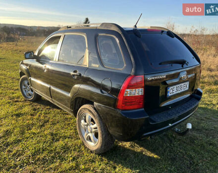 Чорний Кіа Sportage, об'ємом двигуна 1.99 л та пробігом 281 тис. км за 7600 $, фото 1 на Automoto.ua