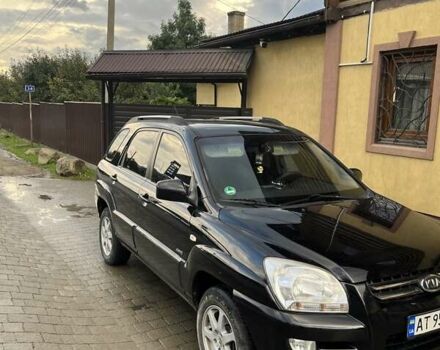 Черный Киа Sportage, объемом двигателя 1.99 л и пробегом 257 тыс. км за 8200 $, фото 2 на Automoto.ua
