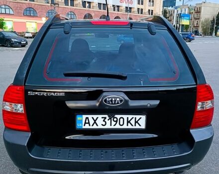 Чорний Кіа Sportage, об'ємом двигуна 2 л та пробігом 196 тис. км за 7500 $, фото 3 на Automoto.ua