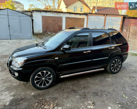 Черный Киа Sportage, объемом двигателя 2 л и пробегом 159 тыс. км за 7650 $, фото 5 на Automoto.ua