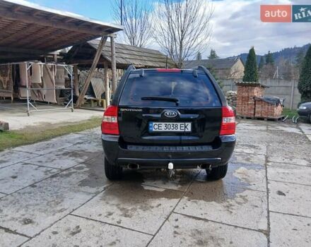 Черный Киа Sportage, объемом двигателя 1.99 л и пробегом 281 тыс. км за 6800 $, фото 3 на Automoto.ua