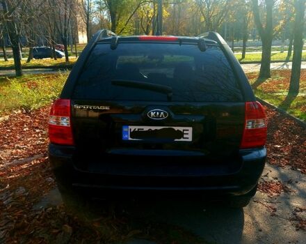 Черный Киа Sportage, объемом двигателя 2 л и пробегом 263 тыс. км за 8100 $, фото 3 на Automoto.ua