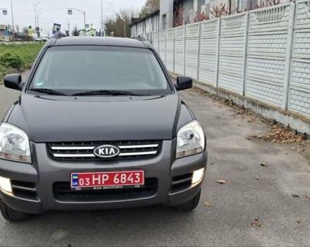 Черный Киа Sportage, объемом двигателя 2 л и пробегом 170 тыс. км за 8700 $, фото 9 на Automoto.ua