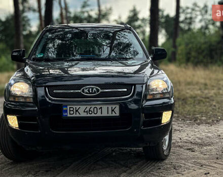 Черный Киа Sportage, объемом двигателя 1.98 л и пробегом 247 тыс. км за 7700 $, фото 2 на Automoto.ua