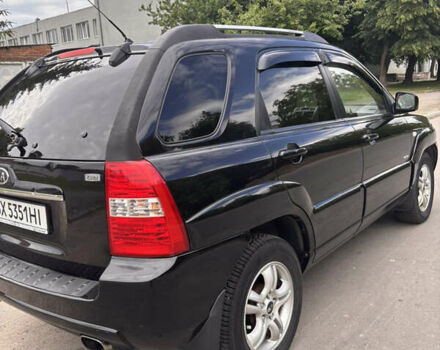Черный Киа Sportage, объемом двигателя 2 л и пробегом 292 тыс. км за 7300 $, фото 3 на Automoto.ua