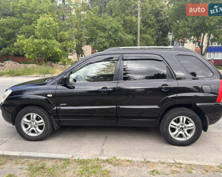 Черный Киа Sportage, объемом двигателя 2 л и пробегом 292 тыс. км за 7300 $, фото 5 на Automoto.ua