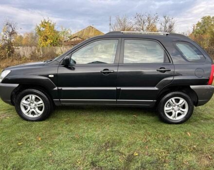 Черный Киа Sportage, объемом двигателя 2 л и пробегом 229 тыс. км за 4600 $, фото 3 на Automoto.ua