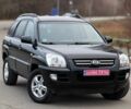 Черный Киа Sportage, объемом двигателя 2 л и пробегом 213 тыс. км за 8600 $, фото 2 на Automoto.ua