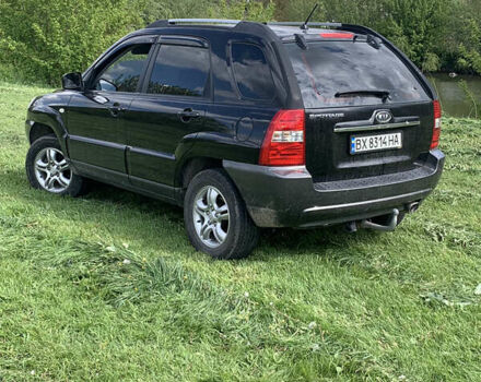 Черный Киа Sportage, объемом двигателя 1.98 л и пробегом 220 тыс. км за 7900 $, фото 1 на Automoto.ua