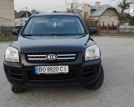 Черный Киа Sportage, объемом двигателя 1.99 л и пробегом 260 тыс. км за 7800 $, фото 3 на Automoto.ua