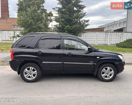 Черный Киа Sportage, объемом двигателя 2 л и пробегом 292 тыс. км за 7300 $, фото 6 на Automoto.ua