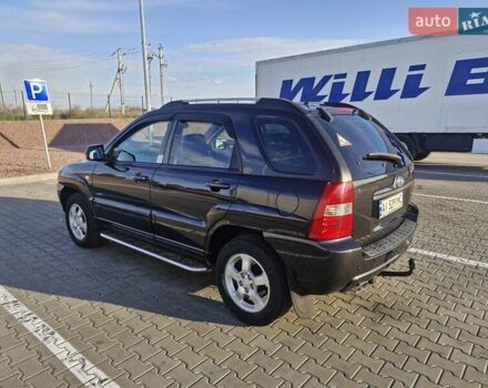 Черный Киа Sportage, объемом двигателя 2 л и пробегом 202 тыс. км за 8300 $, фото 1 на Automoto.ua