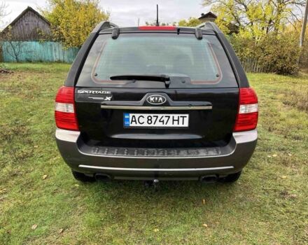 Черный Киа Sportage, объемом двигателя 2 л и пробегом 229 тыс. км за 4600 $, фото 6 на Automoto.ua
