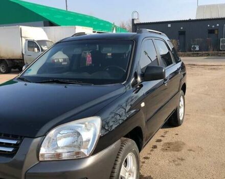 Черный Киа Sportage, объемом двигателя 1.98 л и пробегом 249 тыс. км за 7994 $, фото 2 на Automoto.ua