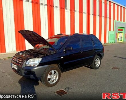 Черный Киа Sportage, объемом двигателя 2 л и пробегом 240 тыс. км за 7500 $, фото 1 на Automoto.ua