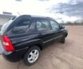 Черный Киа Sportage, объемом двигателя 2 л и пробегом 190 тыс. км за 6600 $, фото 2 на Automoto.ua