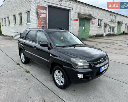 Черный Киа Sportage, объемом двигателя 2 л и пробегом 184 тыс. км за 7999 $, фото 1 на Automoto.ua