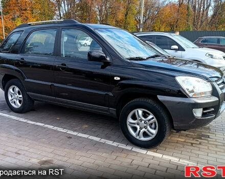 Черный Киа Sportage, объемом двигателя 2 л и пробегом 186 тыс. км за 8200 $, фото 7 на Automoto.ua