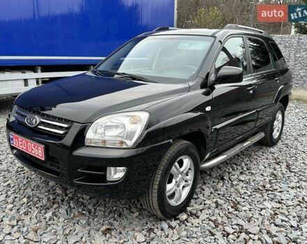 Черный Киа Sportage, объемом двигателя 2 л и пробегом 240 тыс. км за 7650 $, фото 5 на Automoto.ua