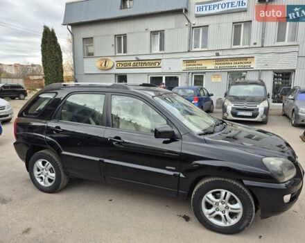 Черный Киа Sportage, объемом двигателя 2 л и пробегом 226 тыс. км за 7500 $, фото 4 на Automoto.ua
