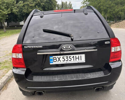 Черный Киа Sportage, объемом двигателя 2 л и пробегом 292 тыс. км за 7300 $, фото 4 на Automoto.ua