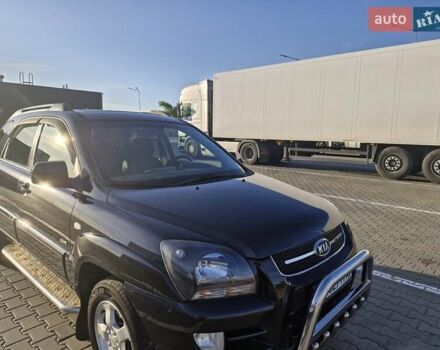 Черный Киа Sportage, объемом двигателя 2 л и пробегом 202 тыс. км за 8300 $, фото 5 на Automoto.ua