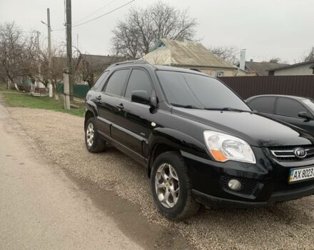 Черный Киа Sportage, объемом двигателя 2 л и пробегом 315 тыс. км за 6900 $, фото 5 на Automoto.ua