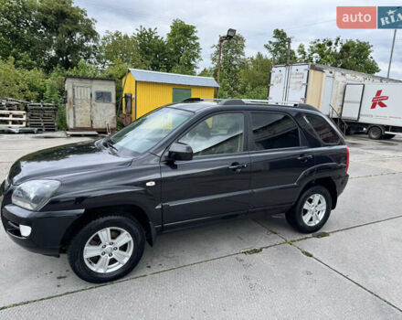 Черный Киа Sportage, объемом двигателя 2 л и пробегом 184 тыс. км за 7999 $, фото 4 на Automoto.ua