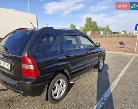 Черный Киа Sportage, объемом двигателя 2 л и пробегом 202 тыс. км за 8300 $, фото 3 на Automoto.ua
