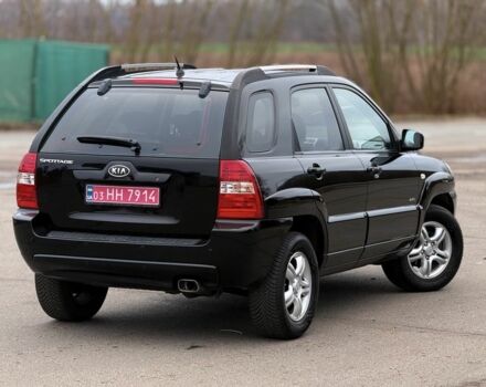 Черный Киа Sportage, объемом двигателя 2 л и пробегом 213 тыс. км за 8600 $, фото 8 на Automoto.ua