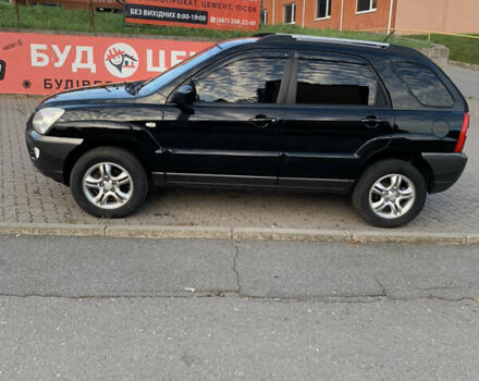 Черный Киа Sportage, объемом двигателя 1.98 л и пробегом 220 тыс. км за 7900 $, фото 3 на Automoto.ua