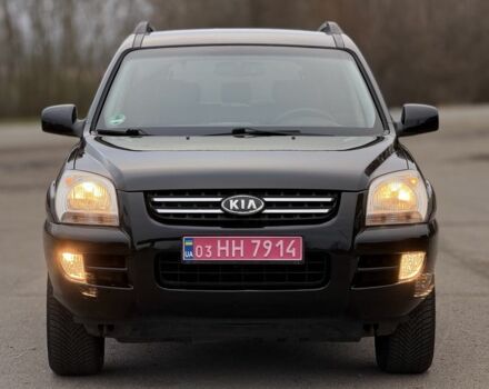 Черный Киа Sportage, объемом двигателя 2 л и пробегом 213 тыс. км за 8600 $, фото 3 на Automoto.ua