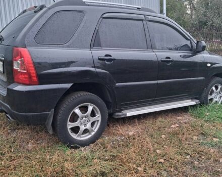 Черный Киа Sportage, объемом двигателя 2 л и пробегом 167 тыс. км за 9000 $, фото 1 на Automoto.ua
